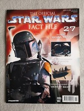 THE OFFICIAL STAR WARS FACT FILE Issue 27 BOBA FETT Near Mint Condition Magazine