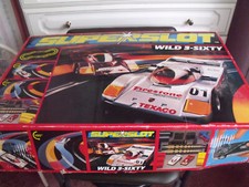 Scalextric Super Slot Wild 3-Sixty Racing Set ~ Boxed  Plus Extra Track & cars