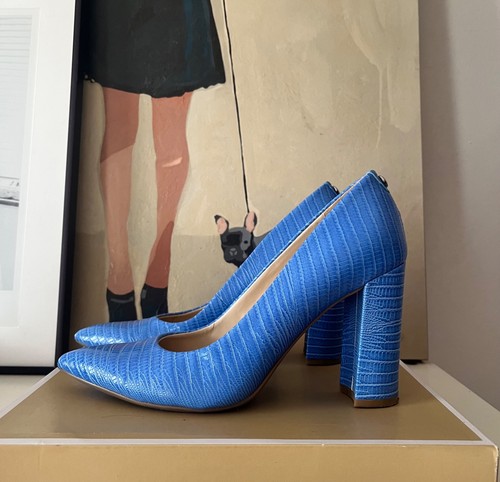 Nine west blue textured - nine,
