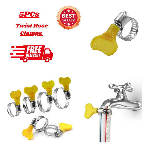 Adjustable wing hose pipe clip - wing,