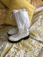 M Brand Cream Lace Calf  Geek