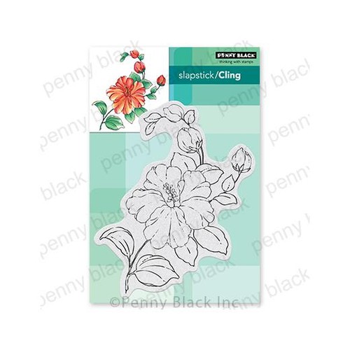 Penny black cling rubber - penny,