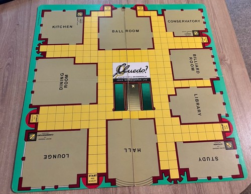 Waddingtons travel cluedo - waddingtons,