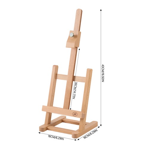 Beech wood tabletop easel - beech,