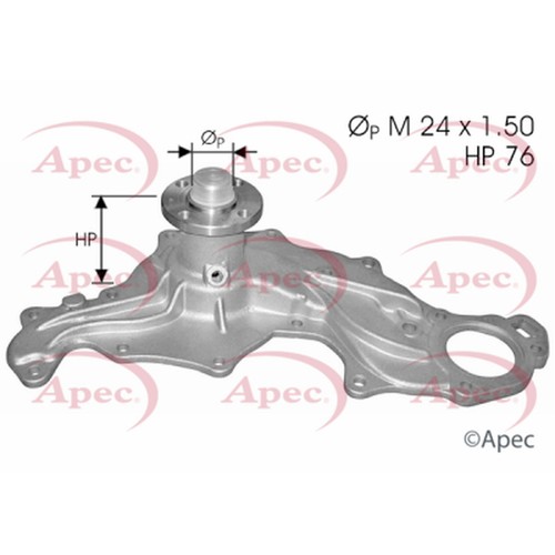 Water pump for ford - water, capri
