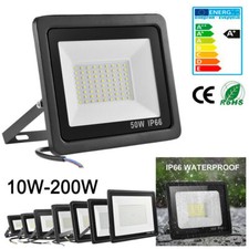 Outside 10-100W Led Floodlight Light Outdoor Garden Security Flood Lights Lamp