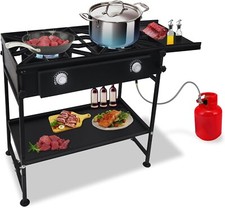 Double Burner Propane Gas