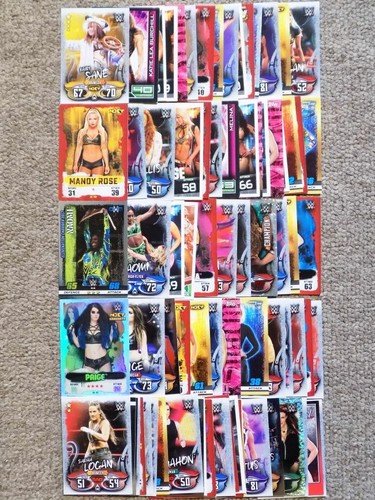 Wwe topps slam attax - wwe,