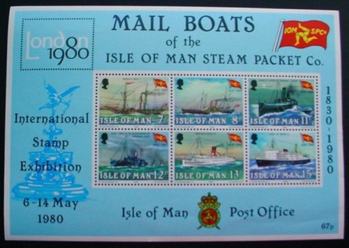 Isle man 1980 stamp ex - isle, man: