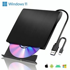 Slim External USB 3.0 DVD CD