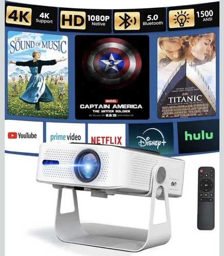 Smart projector full 4k - smart,
