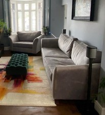 Four seater sofa plus a cuddle