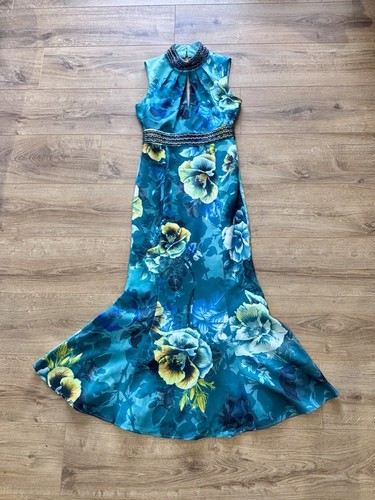 Karen millen teal floral - millen,