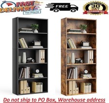 Bookshelf 5 Tier Storage Shelf