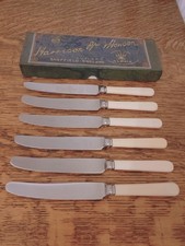 Superb Vintage Set 6 Faux Bone