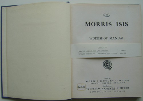 Morris isis saloon traveller - saloon, &