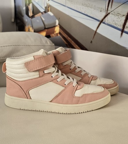 Primark high top pink white - high-top,