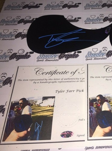 Tyler farr signed autographed - tyler,