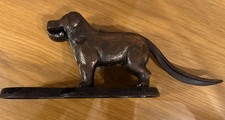 Vtg Dog Nut Cracker Large 28cm