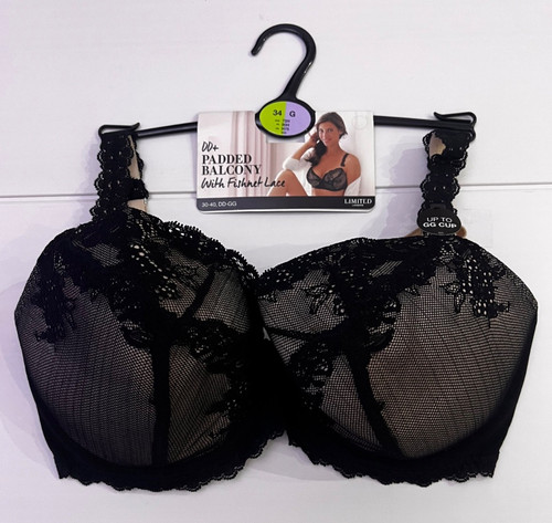 Padded balcony bra - balcony,