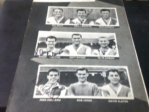 Blackburn rovers 1960s - , signed