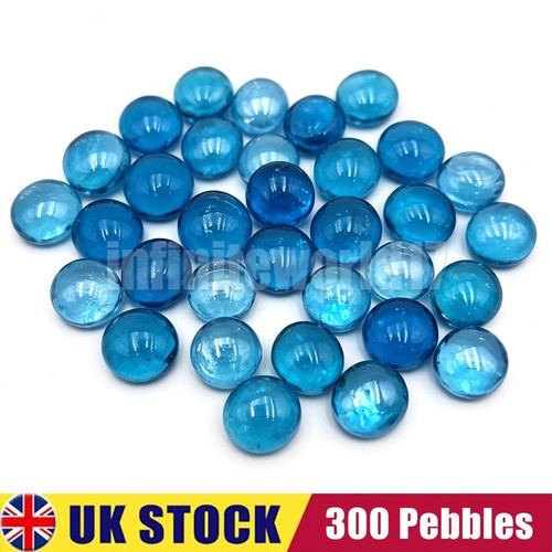 300 glass pebbles stones - 300,