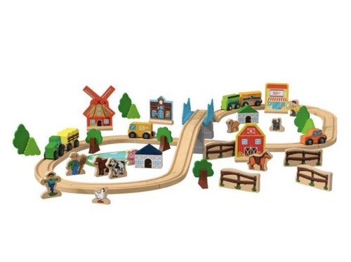 Playtive farm wooden - farm, train