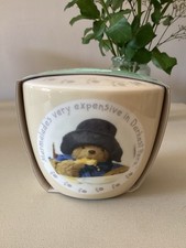 Paddington Bear Ceramic Money Box Spode 2011 Portmeirion Group NEW in Packaging