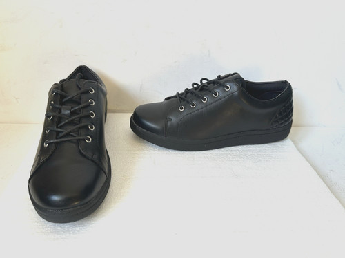 Damart black leather - damart, sneakers