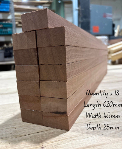 Planed sapele offcuts - planed,