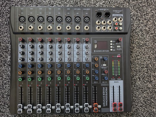 Channel mixing desk - 8,