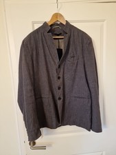 Zara Men's Gray Blazer Size UK