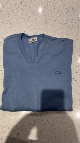 Lacoste men blue neck - men's, v-neck