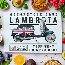 Lambretta Scooter Chopping