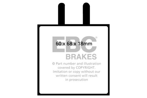 Ebc yellowstuff front brake - ebc,