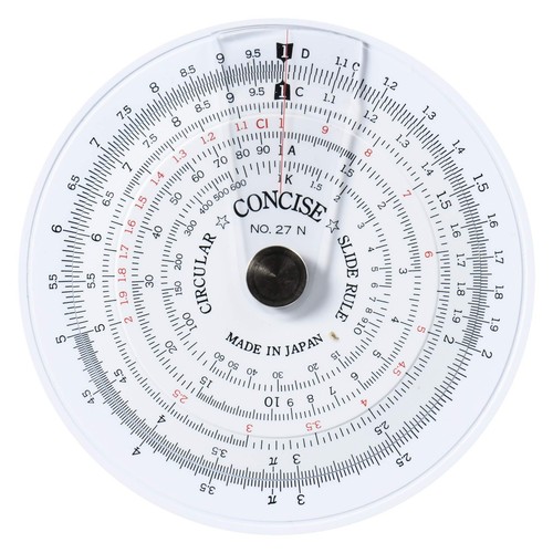 Concise circular slide - concise, rule