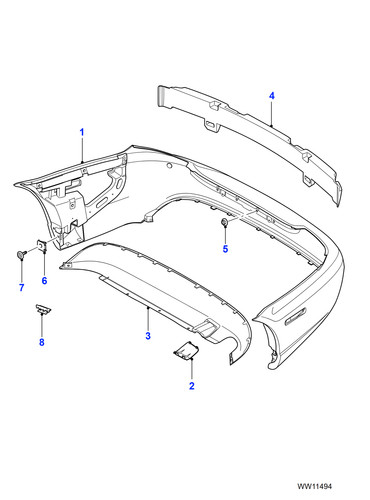 Jaguar genuine clip service - genuine,