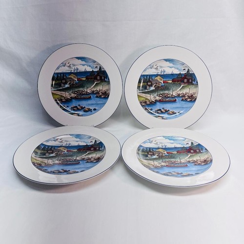 Vtg pioneer bay plates - vtg,