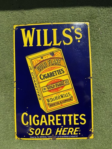Mint wills gold - flake, enamel