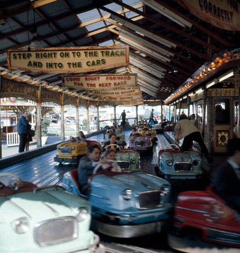Dodgem cars battersea fun - cars, at