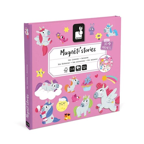 Janod magneti stories unicorns - janod, magneti'stories