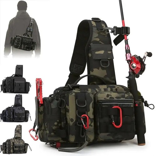Fishing tackle sling bag - tackle,