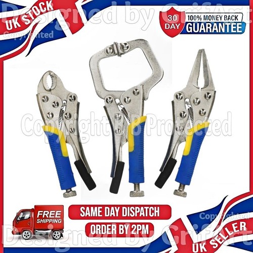 3pc locking wrench set - locking, mole