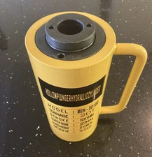 20T Ton Hollow Hydraulic Cylinder Jack Ram Puller Hole 100mm Stroke - UK SELLER!