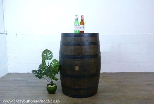Whiskey barrel refurbished for - barrel,