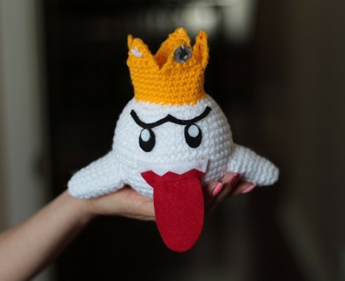 King boo ghost plush yarn - king,