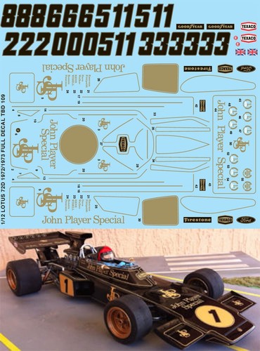 Decals for lotus - for,