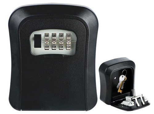 Wall mounted key safe 4 - wall,