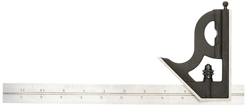 Steel combination square with - combination,