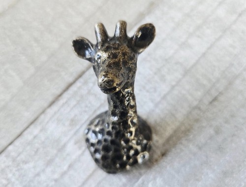 Giraffe drawer knob - drawer, antique